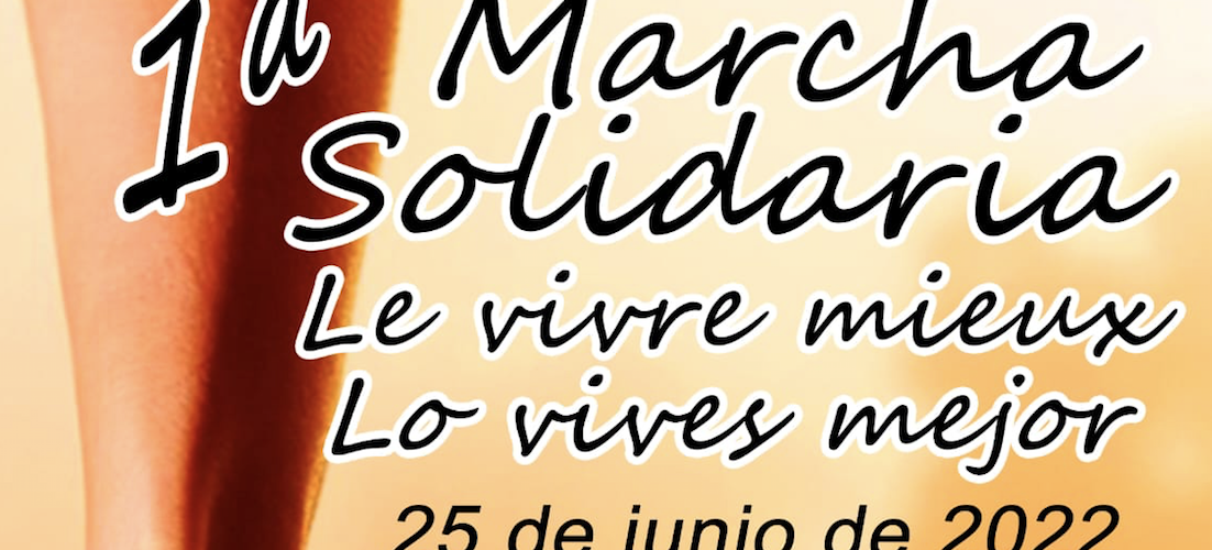 El 25 de junio se disputará la primera marcha solidaria para “Le Vivre Mieux, Lo Vives mejor”